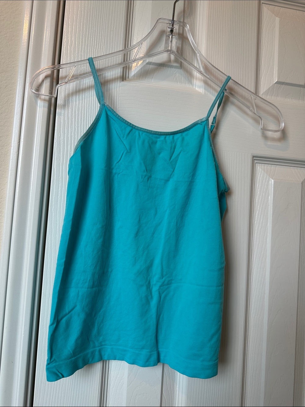 Hanes Teal Spaghetti Strap Camisole